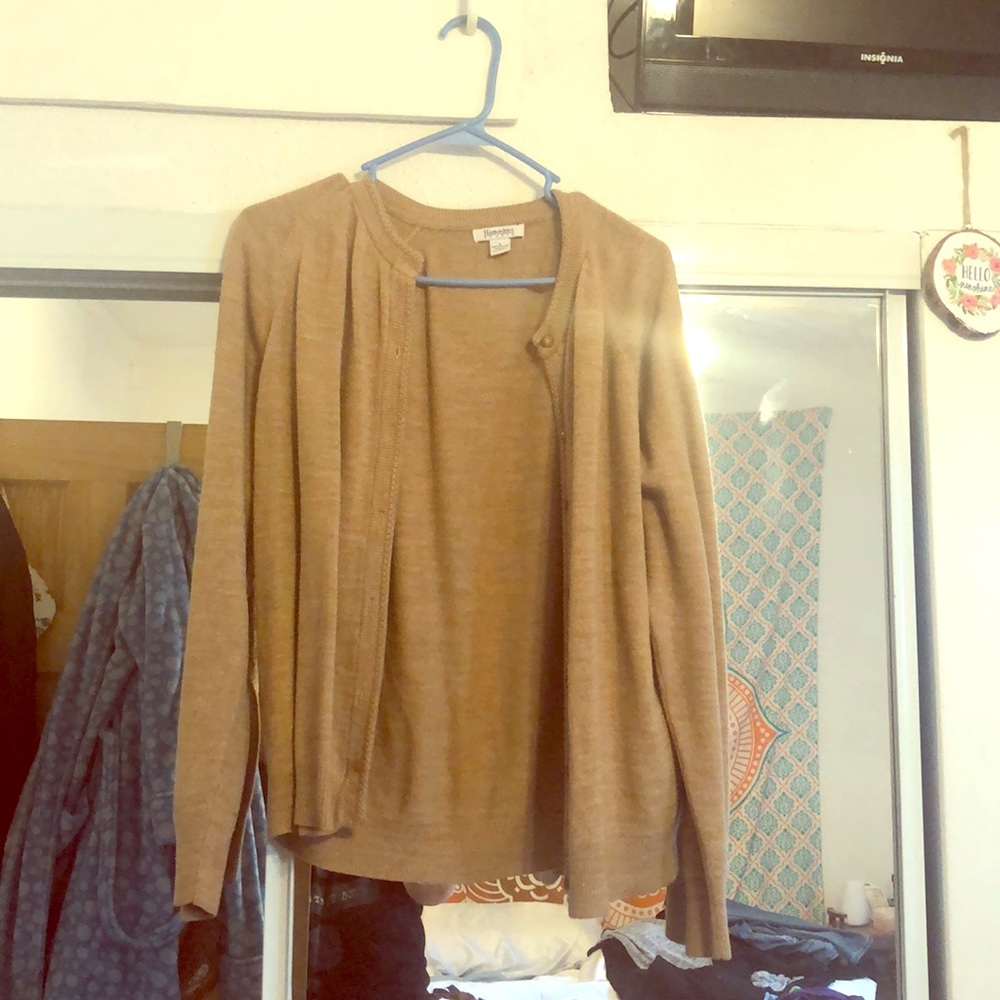 Tan Cardigan